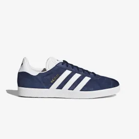 Adidas Originals | GAZELLE  { NAVY/WHITE