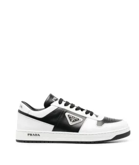 DOWNTOWN TRIANGLE-LOGO SNEAKERS