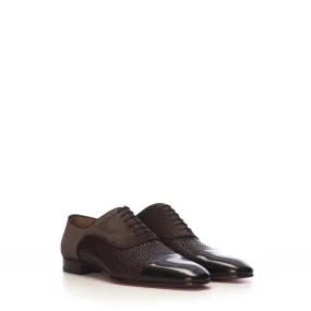 Greggo Oxford Loafer In Dark Brown Creative Leather