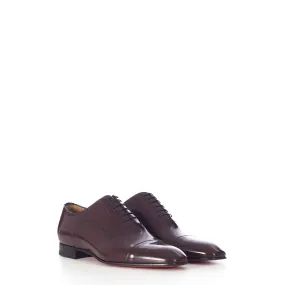 Greggo Oxford Shoes In Oxblood Leather