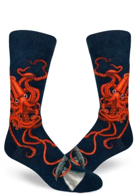 Squid & Whale Men's Crew Socks