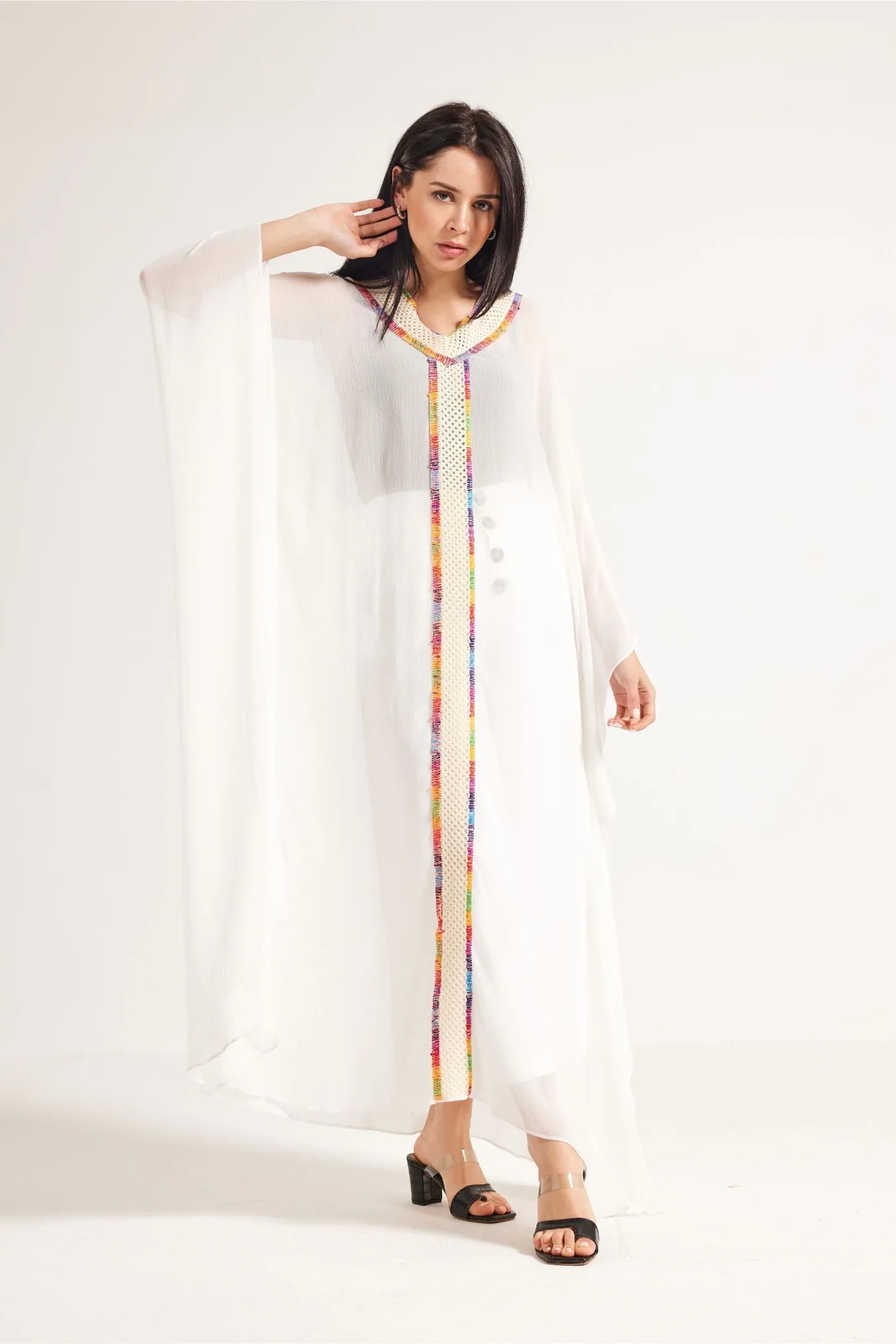 SUMMER EMBELLISHED KAFTAN