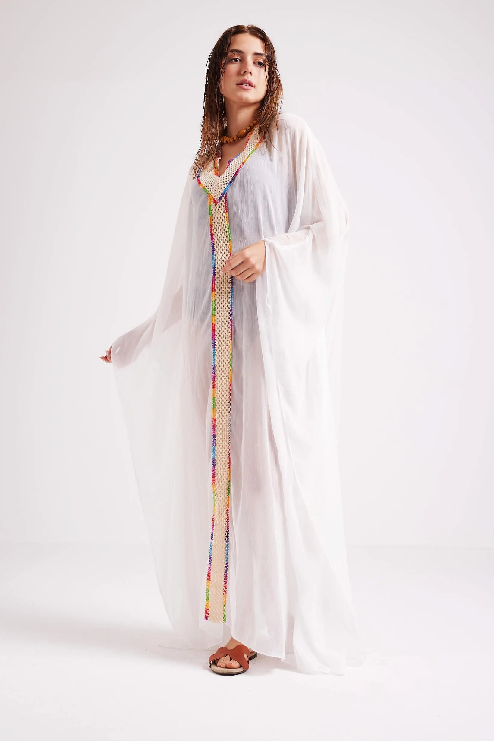 SUMMER EMBELLISHED KAFTAN