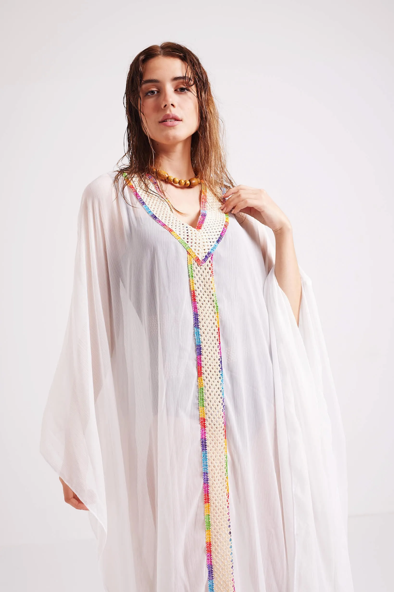 SUMMER EMBELLISHED KAFTAN