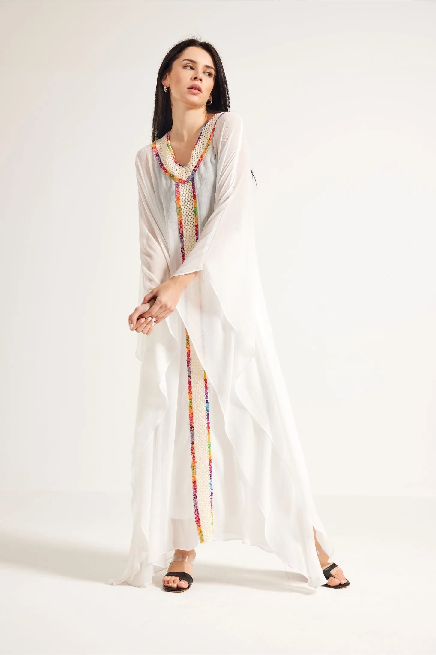 SUMMER EMBELLISHED KAFTAN